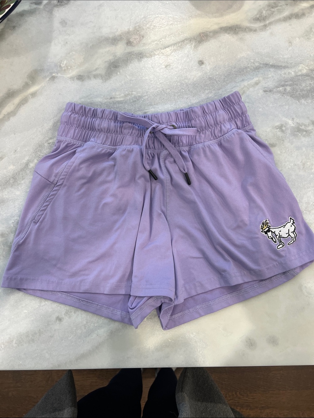 GOAT USA- lavender women’s shorts - size small - rarely worn - $25